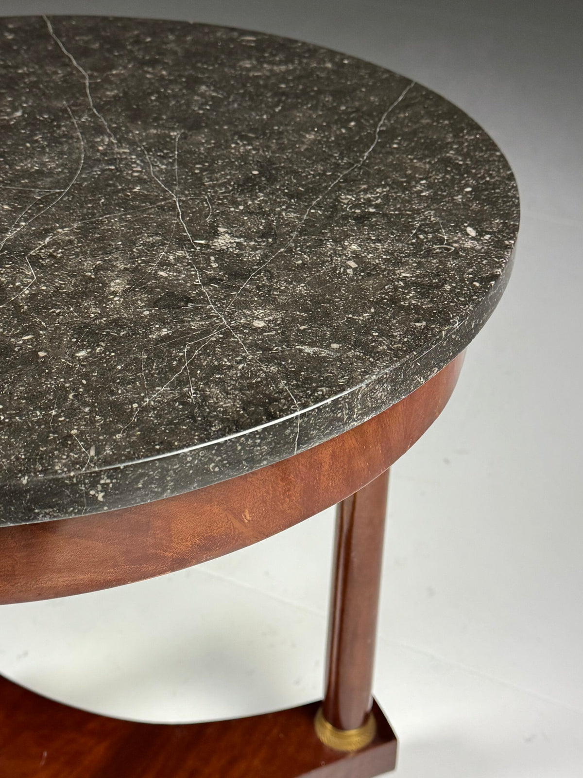 Empire Style Gueridon with Hard Stone Top, France c. 1900, photo 6