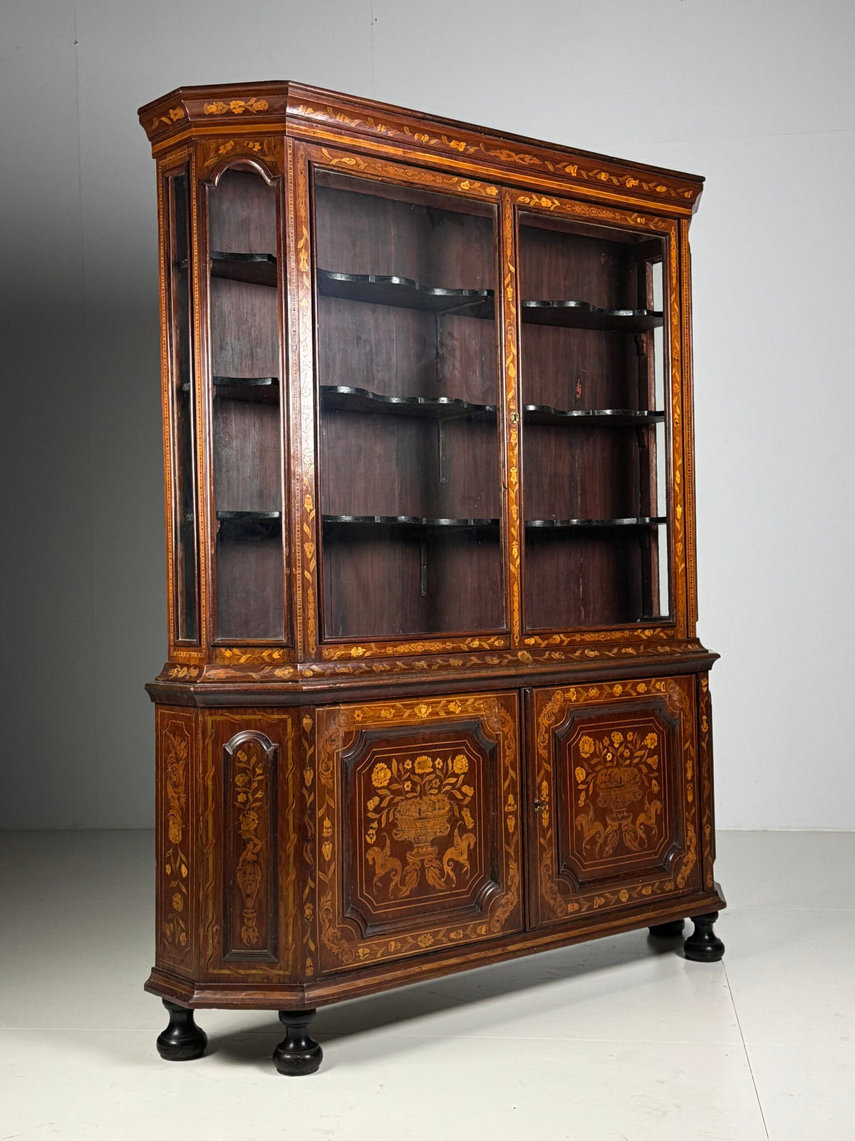 Dutch Marquetry Cabinet, 1760 to 1780, photo 4