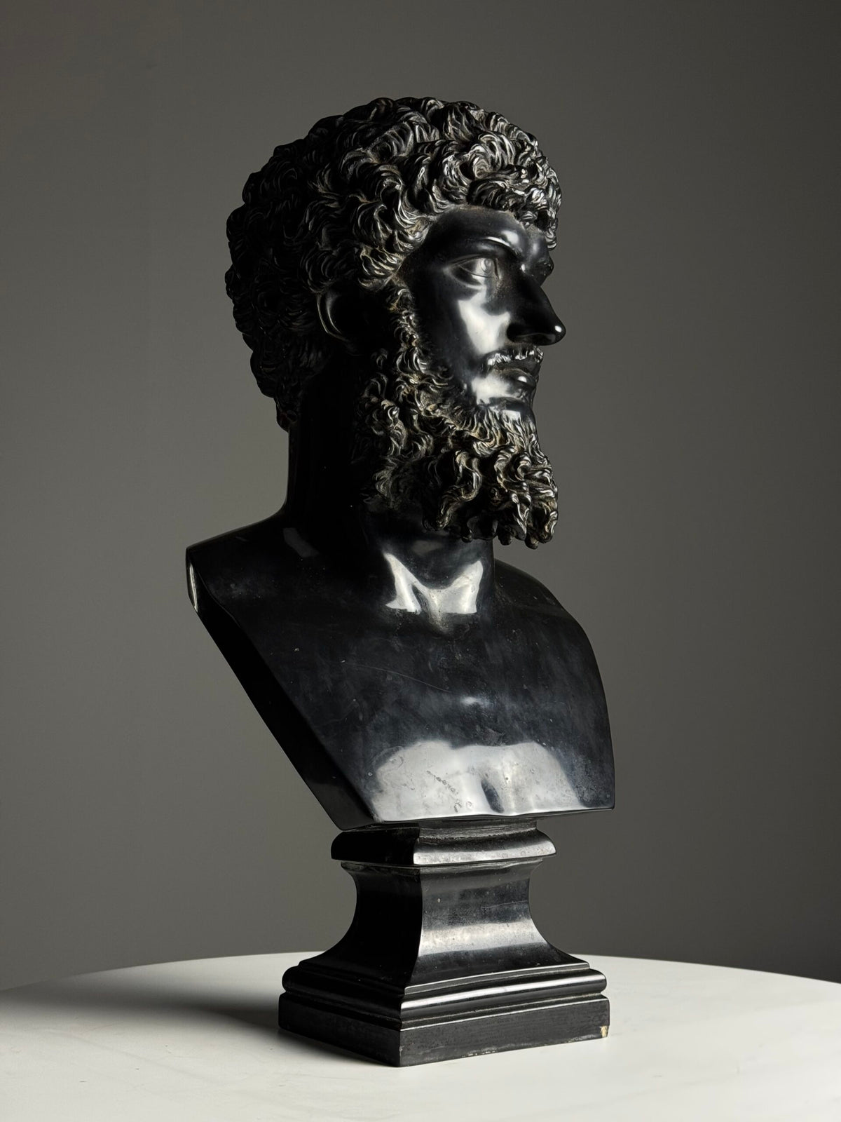 Plaster Bust of Lucius Verus, Mid 20th Century, photo 19