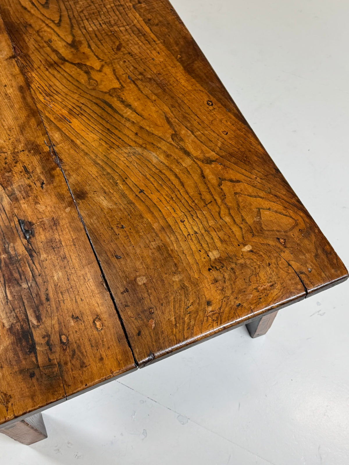 French Farmhouse Coffee Table with Two Drawers, photo 18