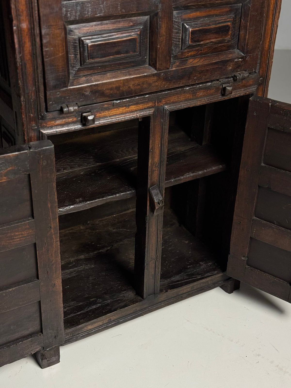 Spanish Walnut Fall Front Cabinet, c. 1700, photo 17