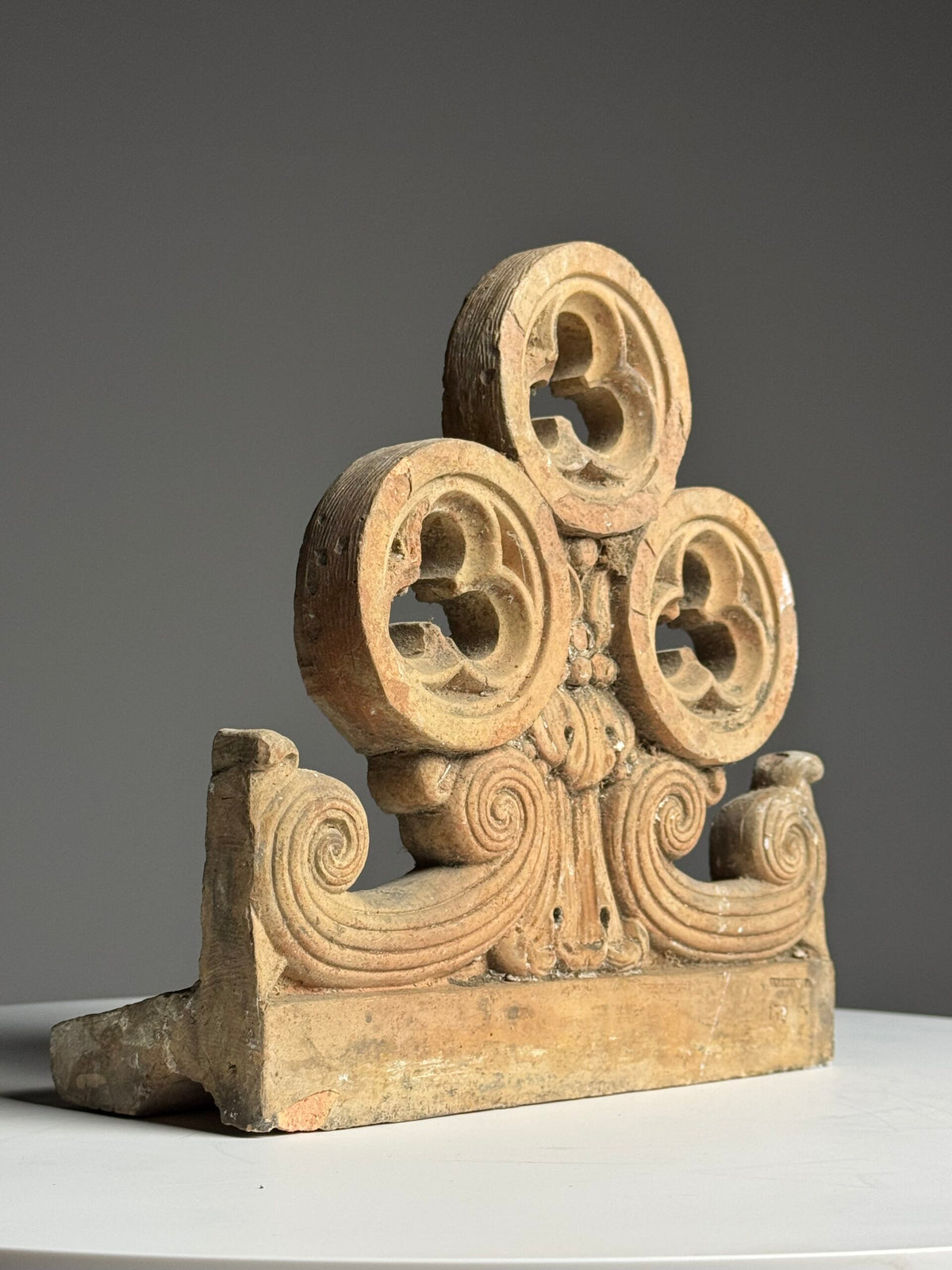 Pair of Neo-Gothic Terracotta Ornaments, photo 15