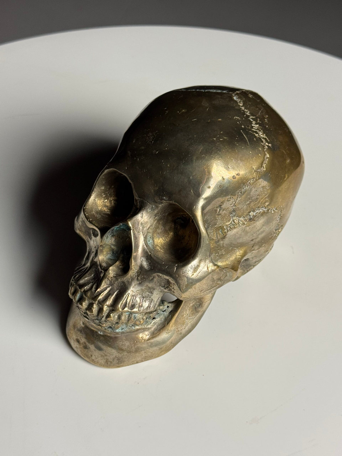 Bronze Skull, Early to Mid 20th Century, photo 10