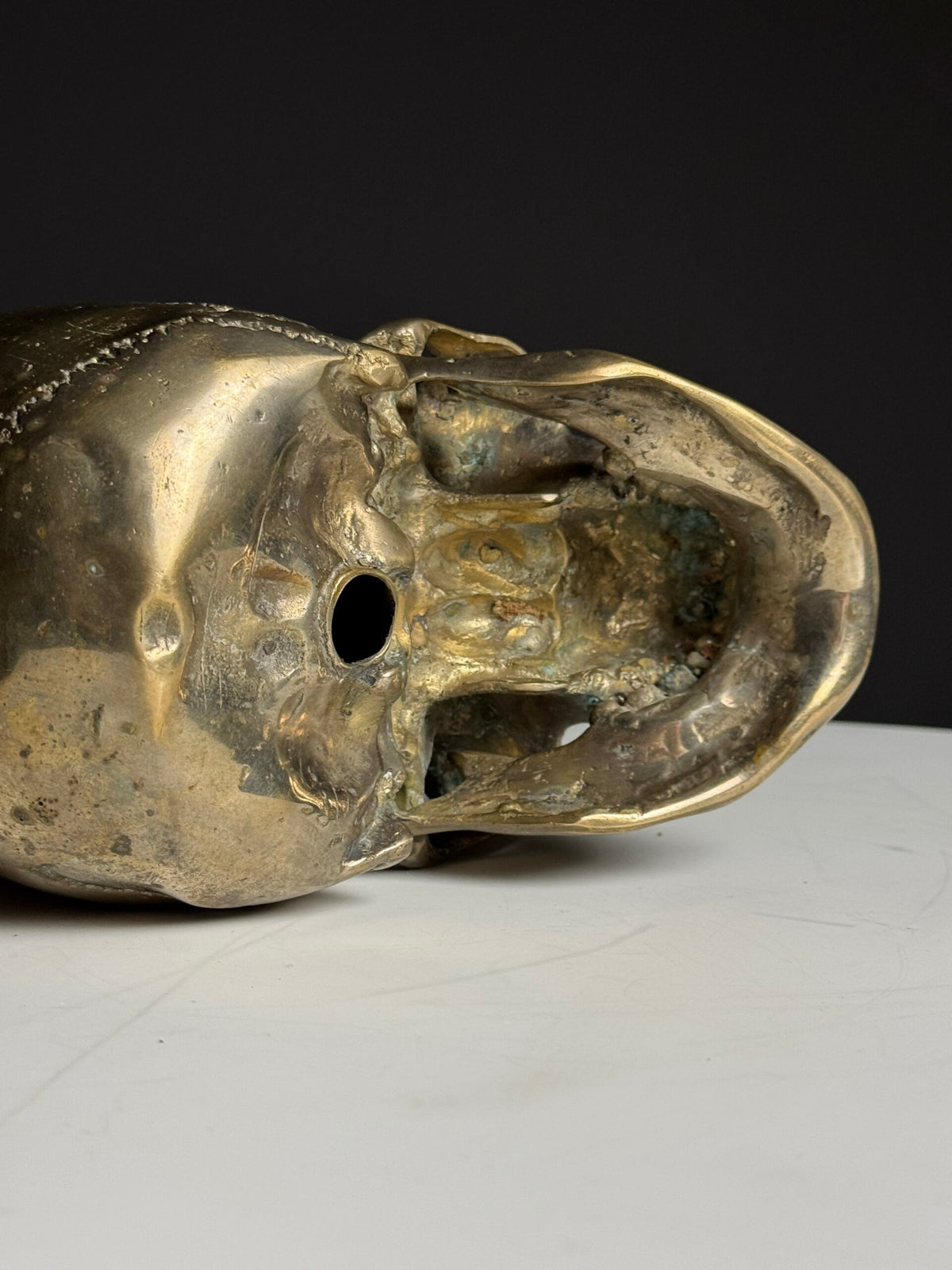 Bronze Skull, Early to Mid 20th Century, photo 4