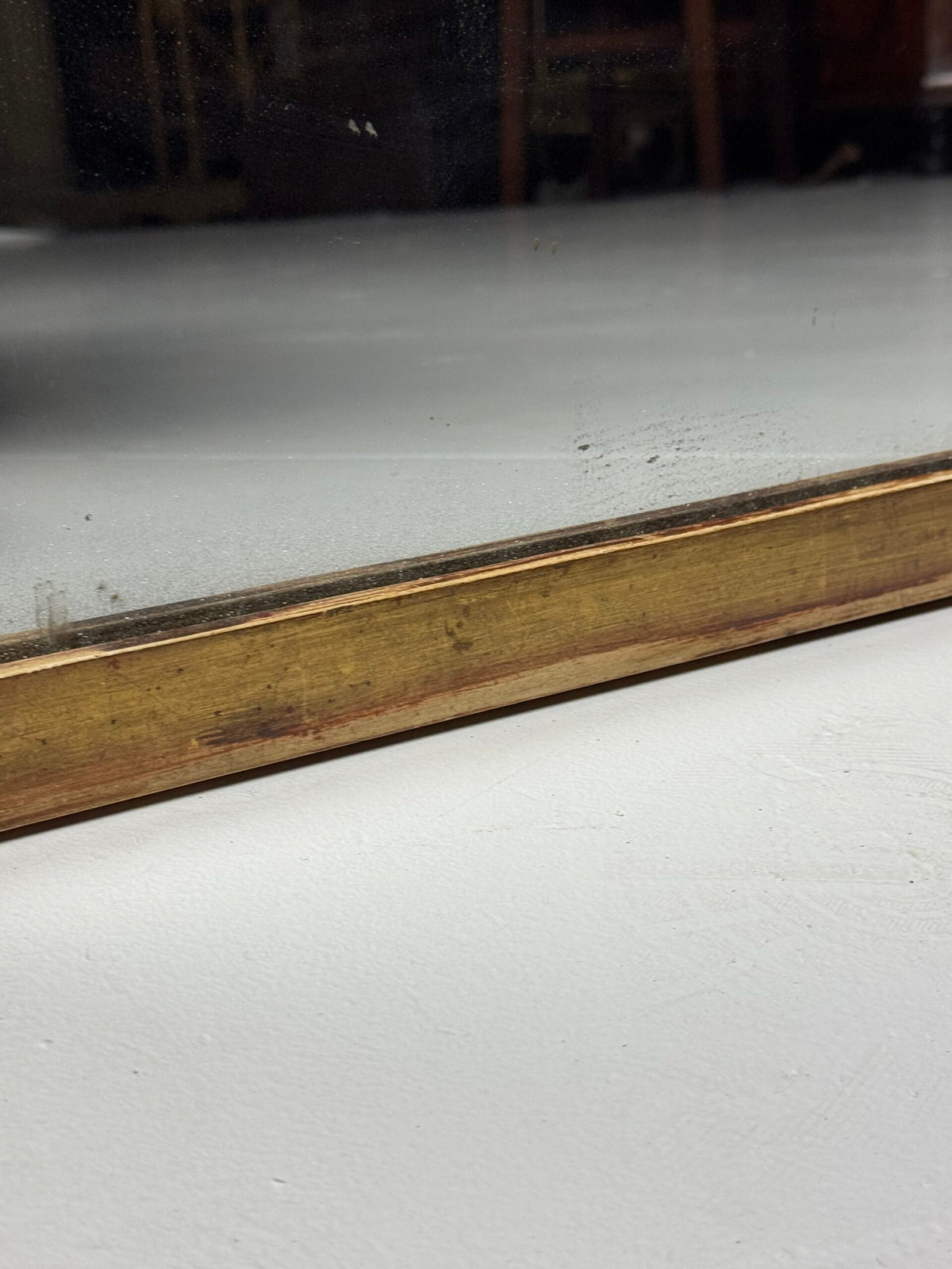 Louis Philippe Giltwood Overmantel Mirror, Late 19th Century, photo 12
