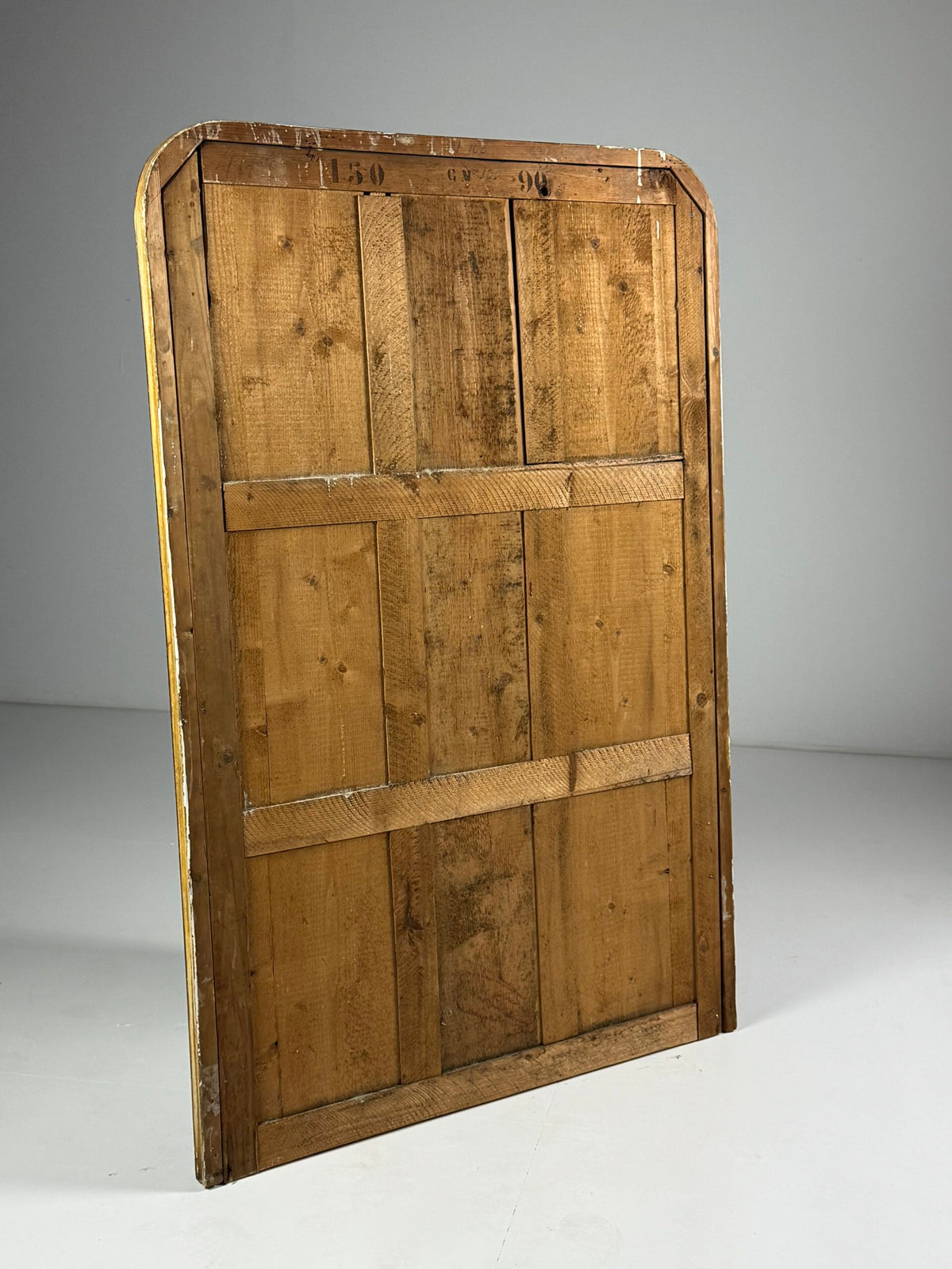 Louis Philippe Giltwood Overmantel Mirror, Late 19th Century, photo 3