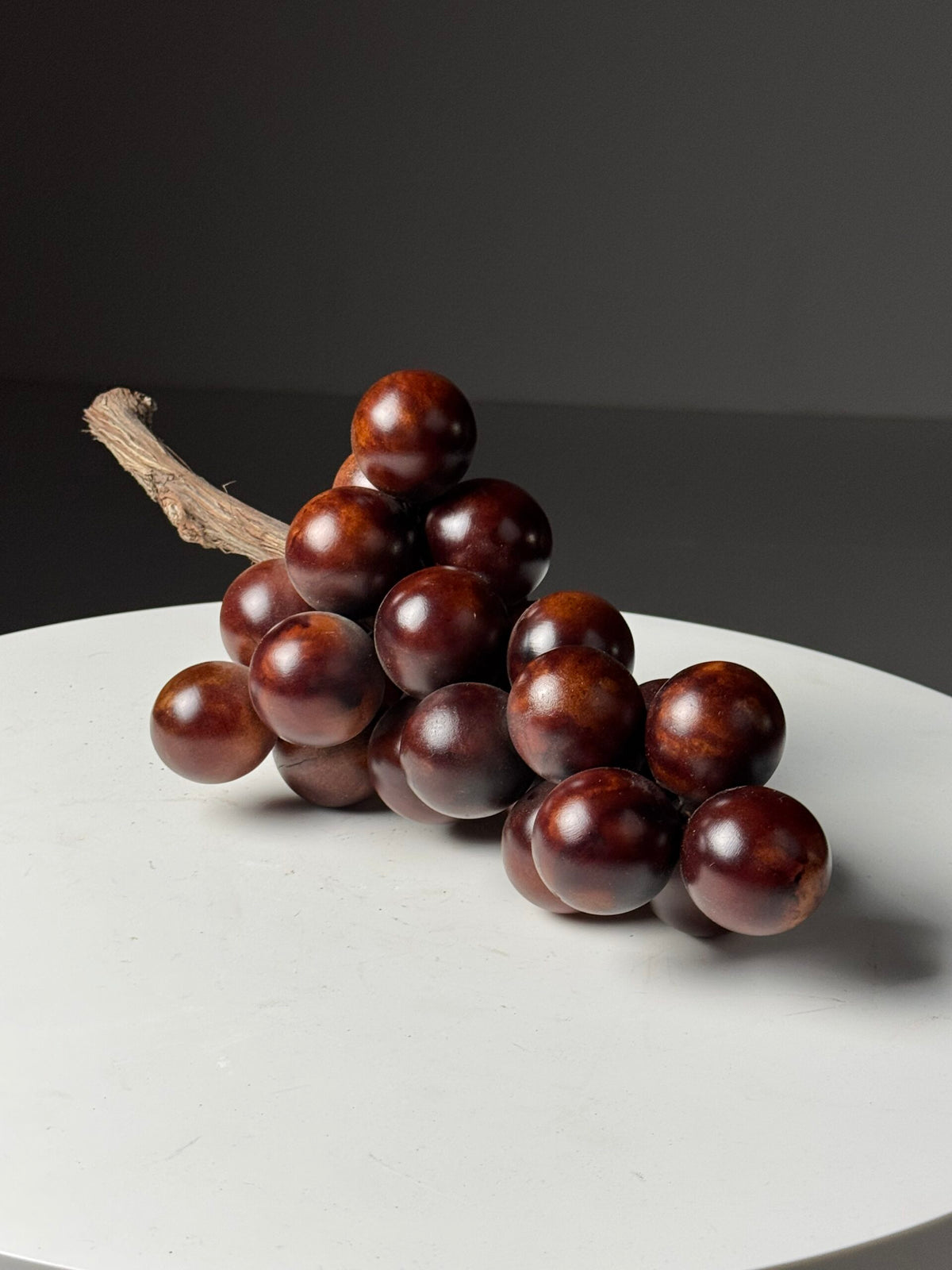 Large Brown Alabaster Bunch of Grapes, Italy, photo 11