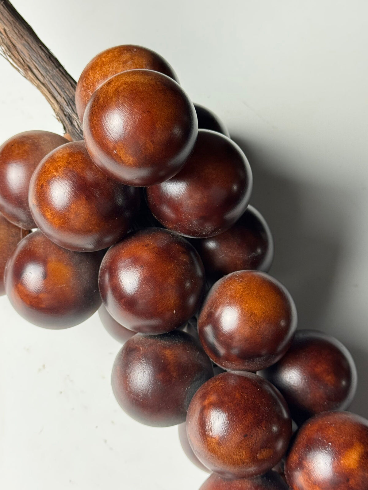 Large Brown Alabaster Bunch of Grapes, Italy, photo 3
