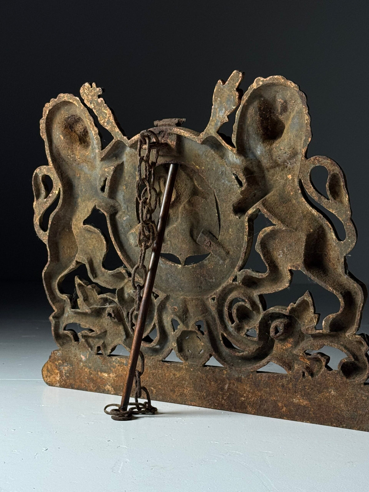 19th Century Cast Iron Coat of Arms, photo 5