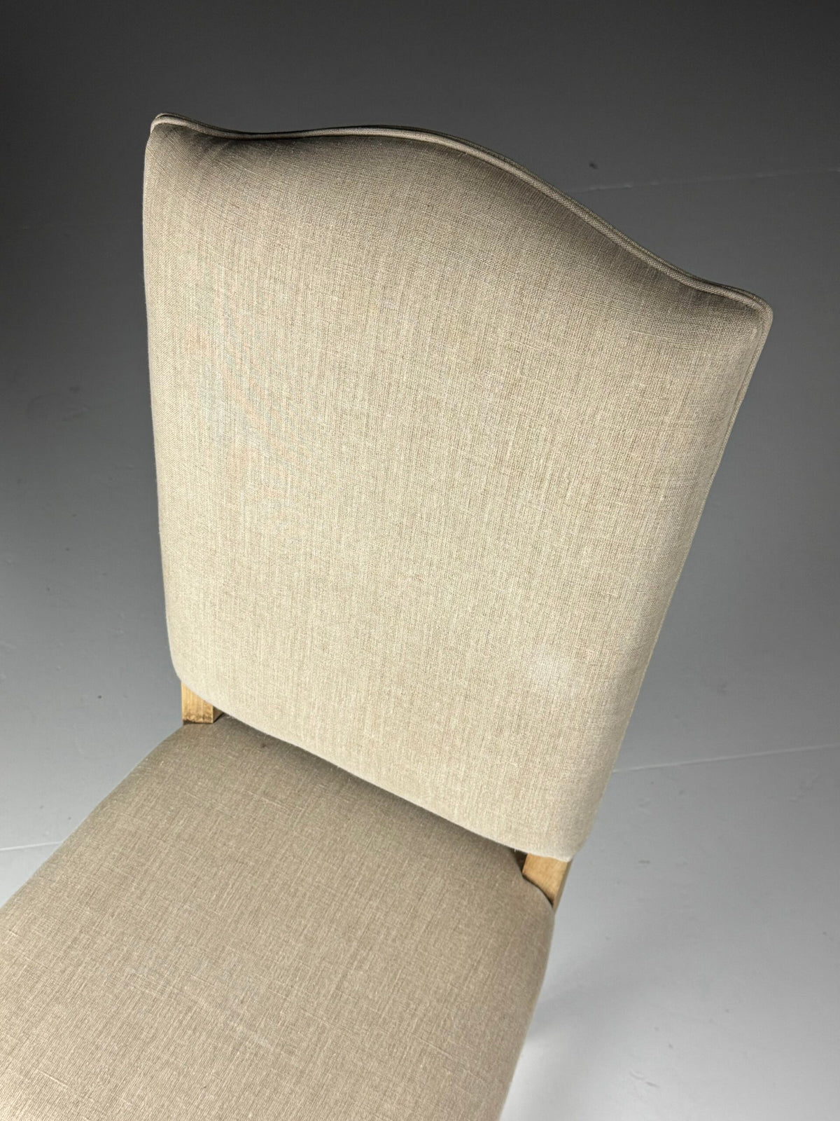Set of Four Os de Mouton Dining Chairs in Beige, photo 12