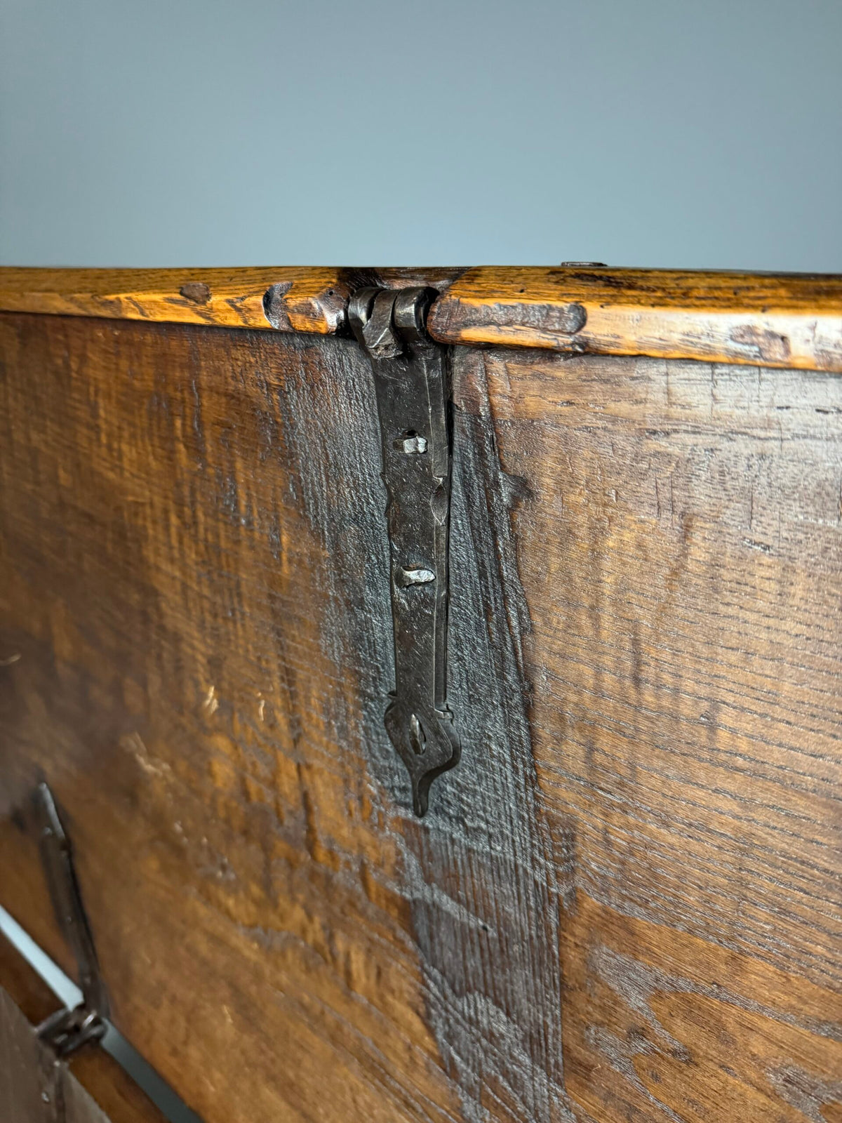 Large Spanish Walnut Chest, 18th Century, photo 16