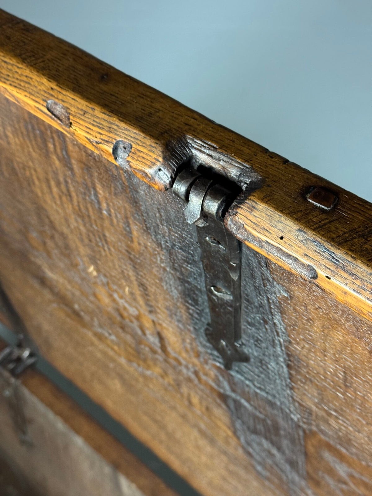 Large Spanish Walnut Chest, 18th Century, photo 15