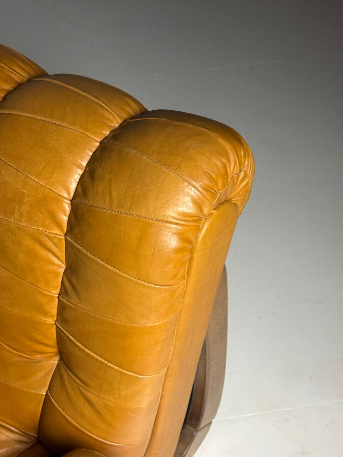Pair of Italian Leather Armchairs, 1970 to 1980, photo 15