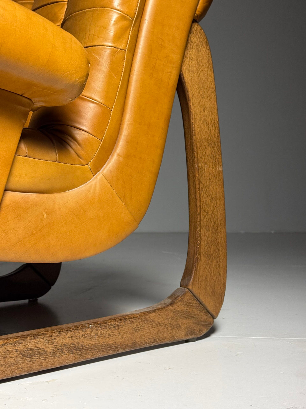 Pair of Italian Leather Armchairs, 1970 to 1980, photo 17