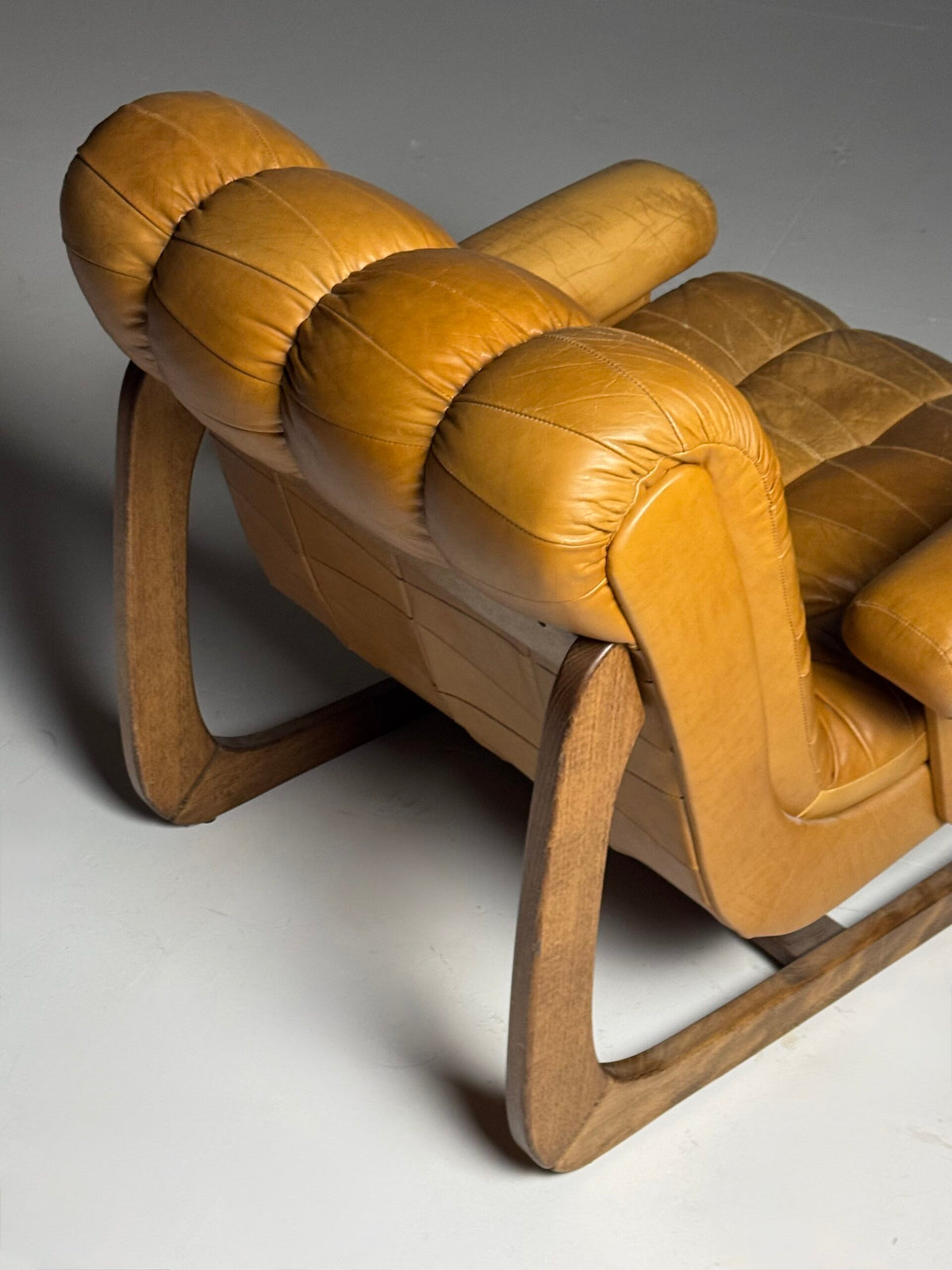 Pair of Italian Leather Armchairs, 1970 to 1980, photo 8