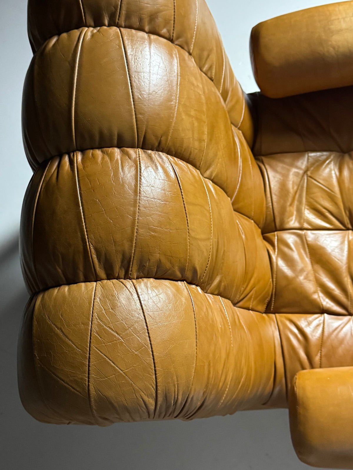 Pair of Italian Leather Armchairs, 1970 to 1980, photo 6