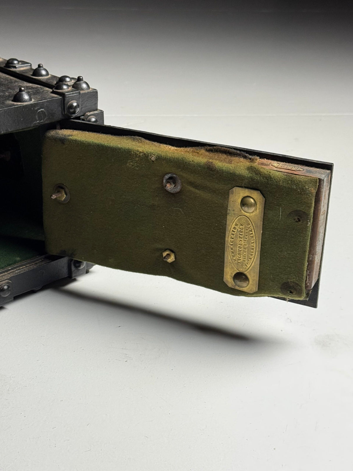 French Bauche Strongbox, 19th Century, photo 8