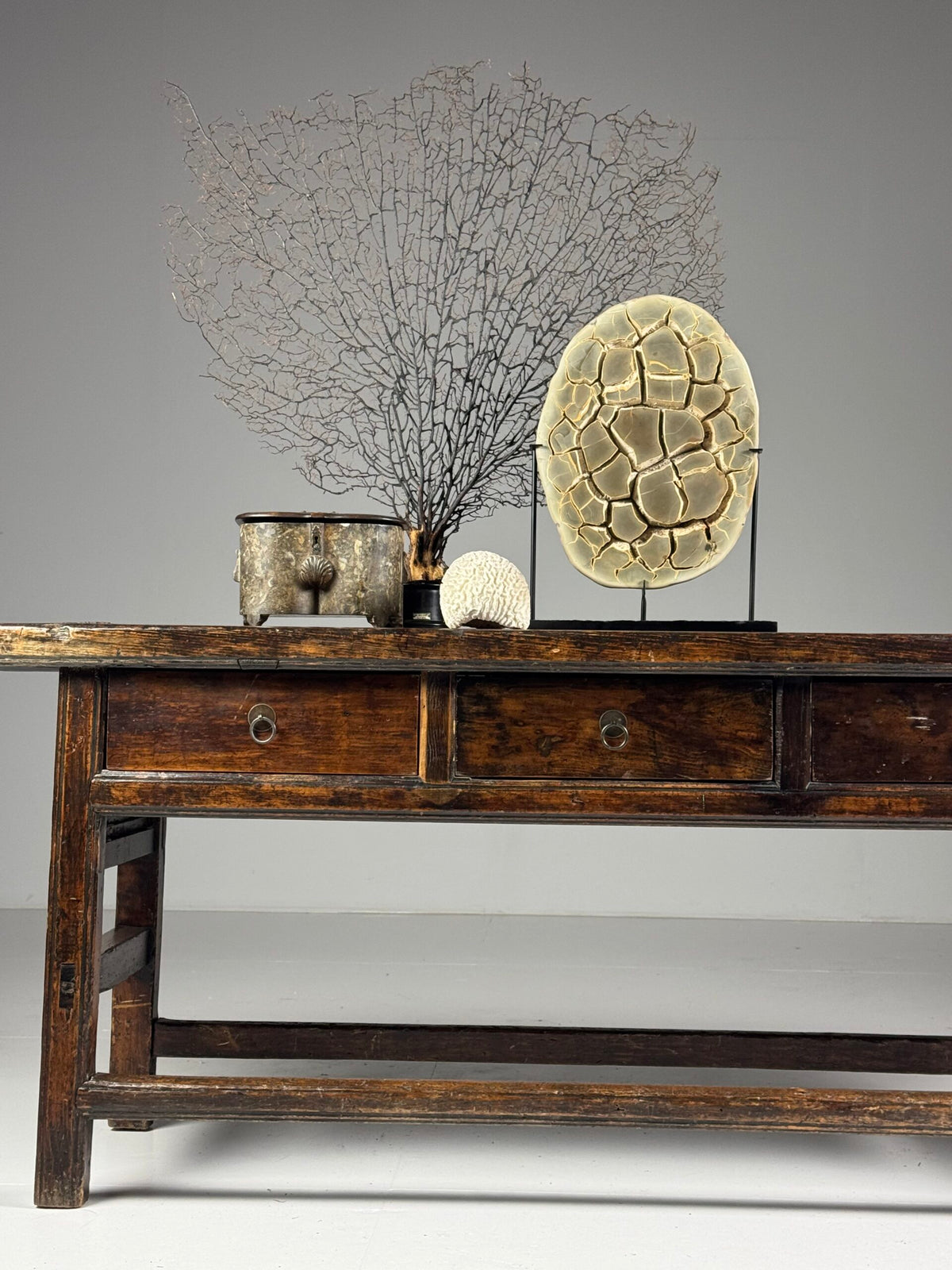 Chinese Hardwood Side Table, Early 20th Century, photo 4
