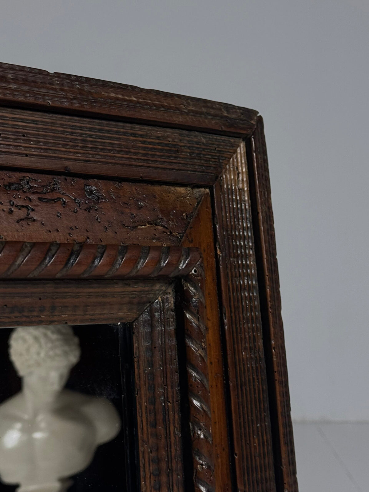 Belgian or Dutch Ripple Frame Mirror, 18th Century, photo 9