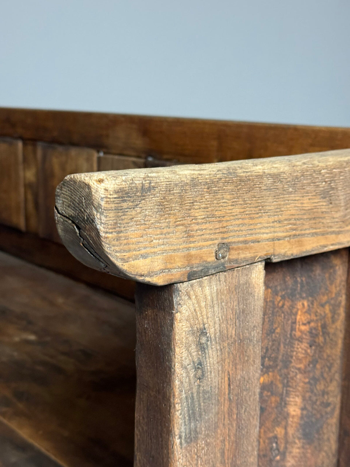 Spanish Walnut Bench, Early 20th Century, photo 8
