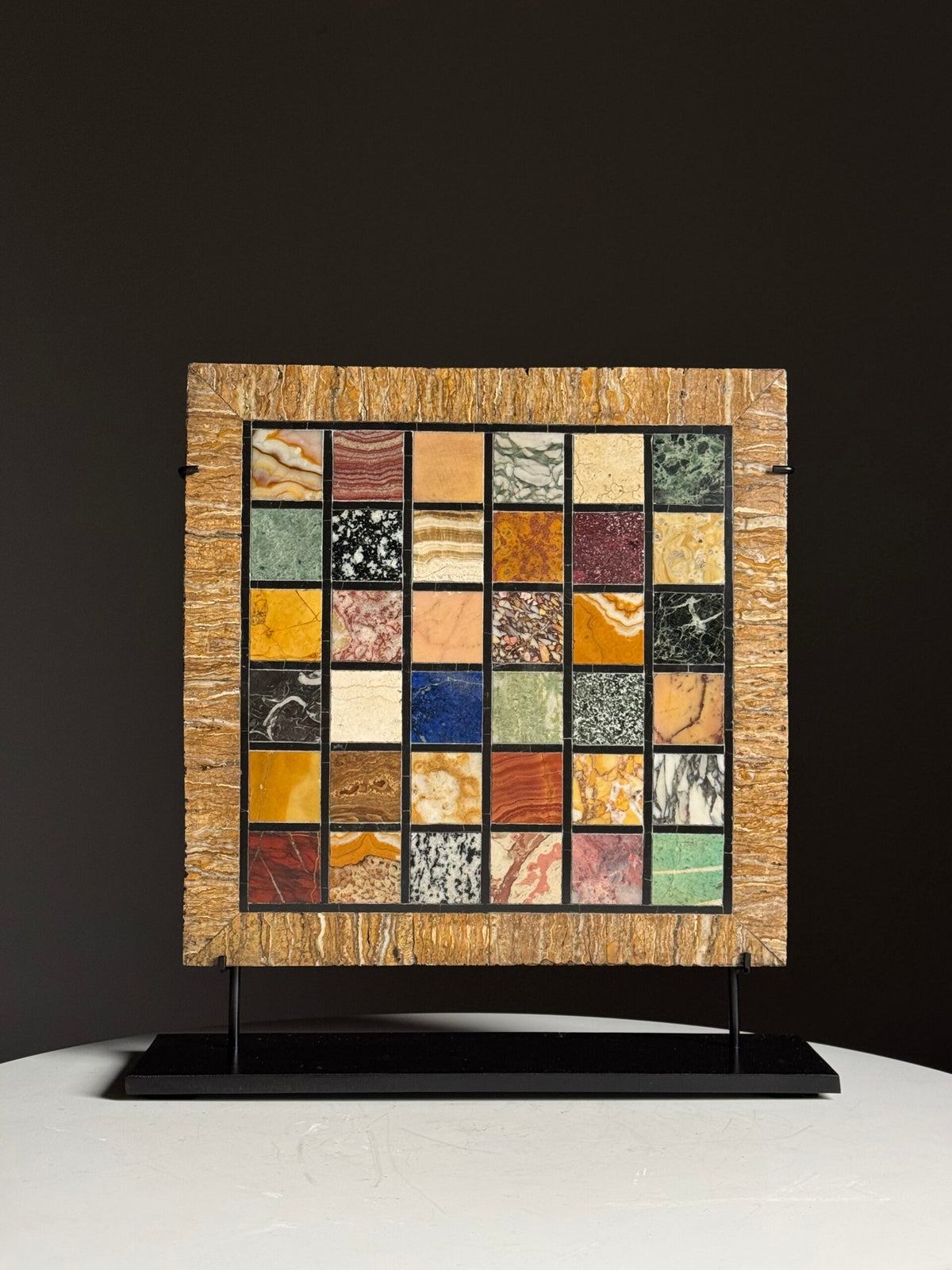Grand Tour Marble Specimen Tablet, Italy, 1800 to 1830, photo 9