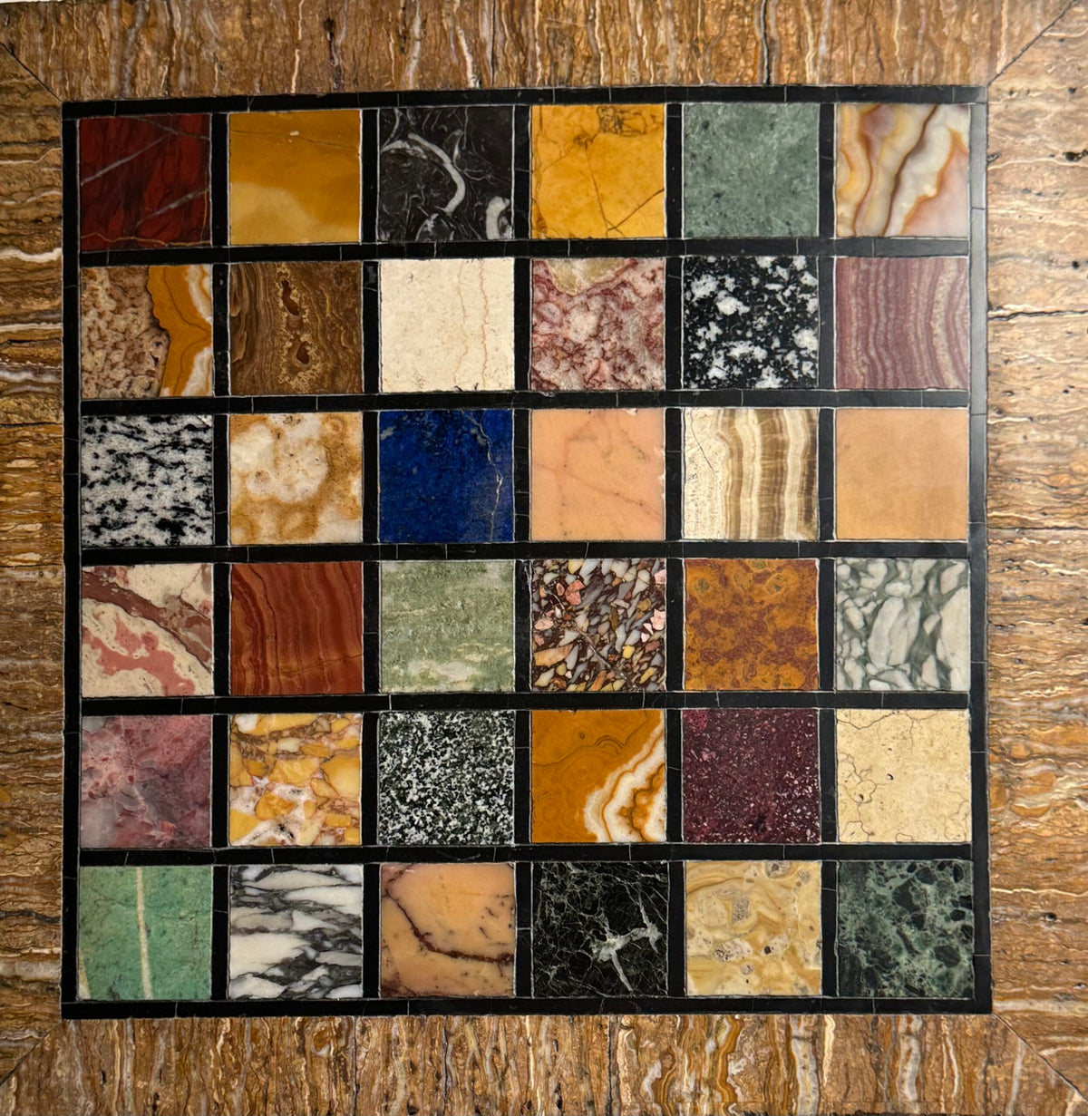 Grand Tour Marble Specimen Tablet, Italy, 1800 to 1830, photo 19