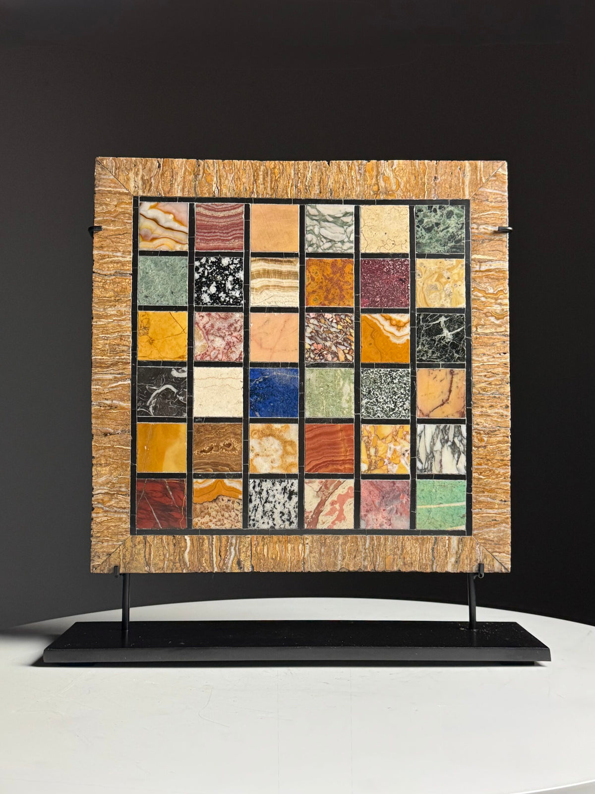 Grand Tour Marble Specimen Tablet, Italy, 1800 to 1830, photo 24