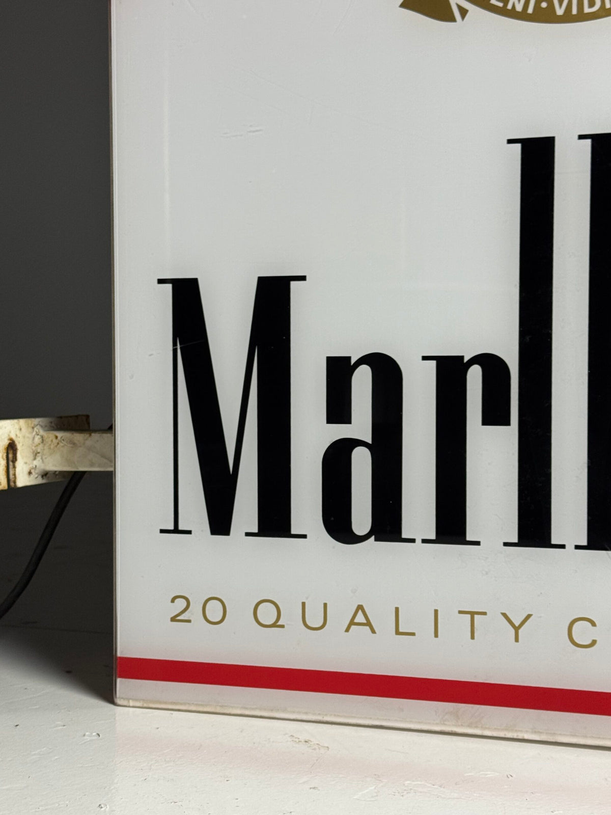 Vintage Marlboro Illuminated Advertising Light Box, 1980s to 1990s, photo 11