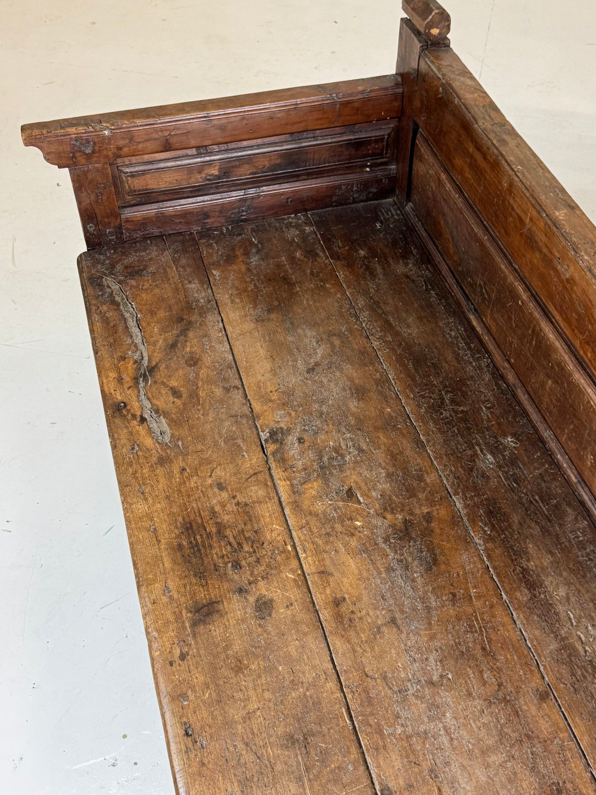 Spanish Walnut Bench, 18th Century, photo 20