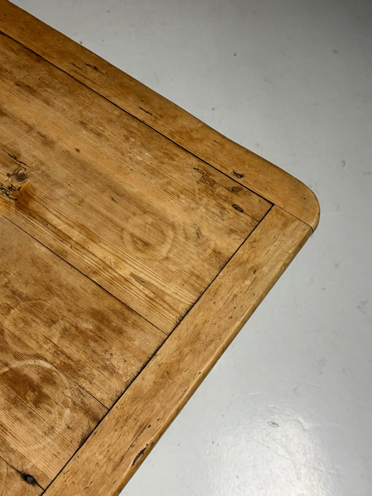 English Pine Farmhouse Coffee Table, 19th Century, photo 5