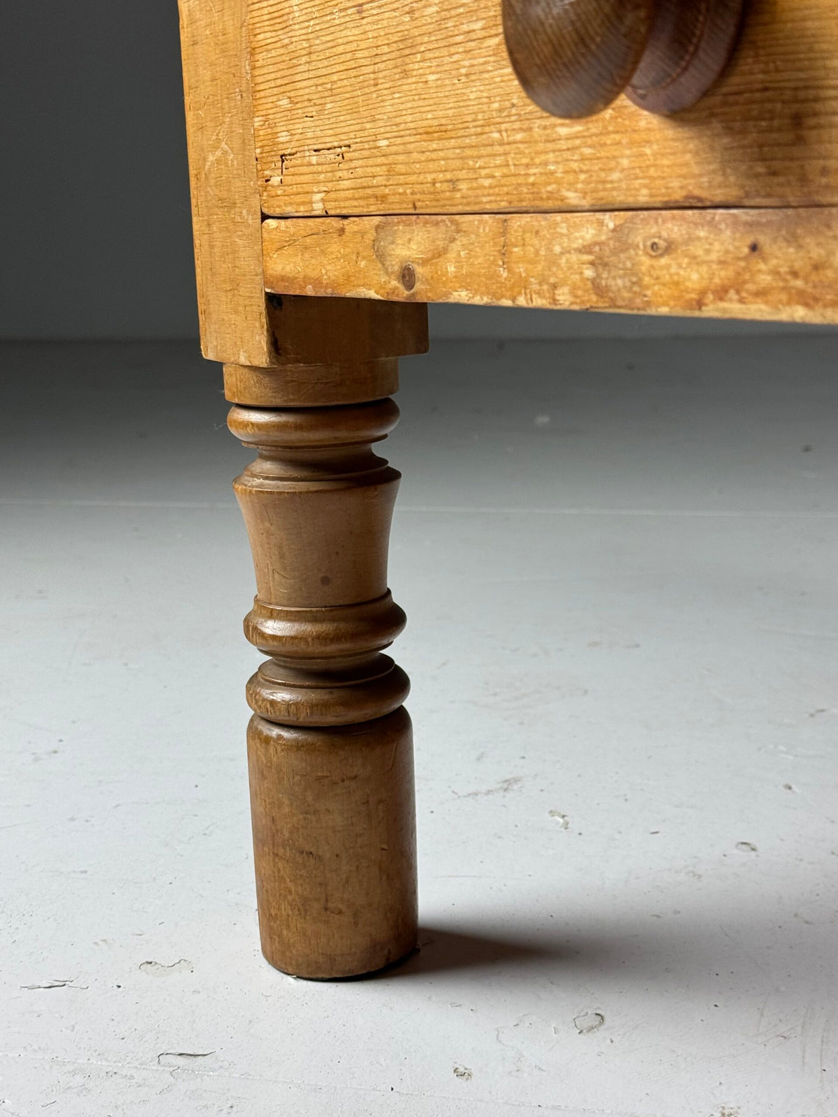 English Pine Farmhouse Coffee Table, 19th Century, photo 11