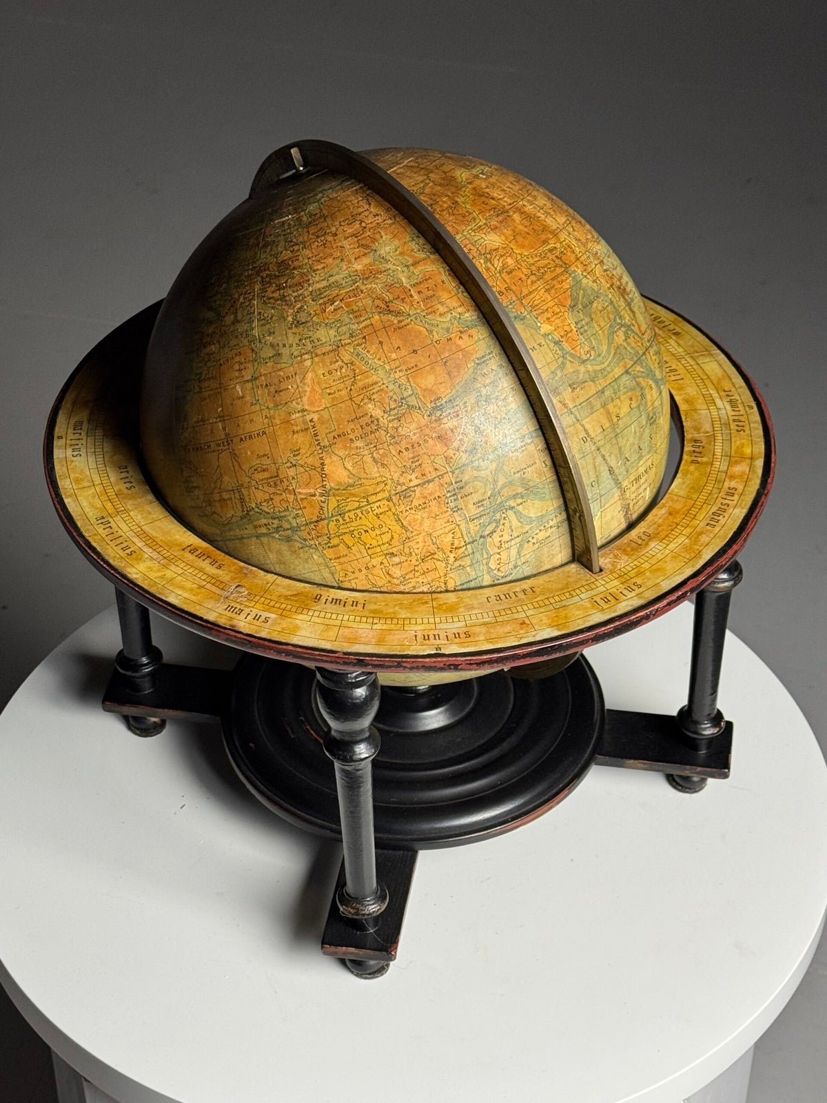 Early 20th Century Globe by G. Thomas, Paris, photo 19
