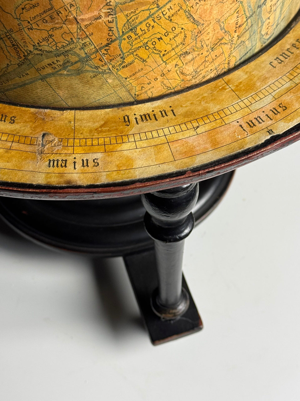 Early 20th Century Globe by G. Thomas, Paris, photo 16