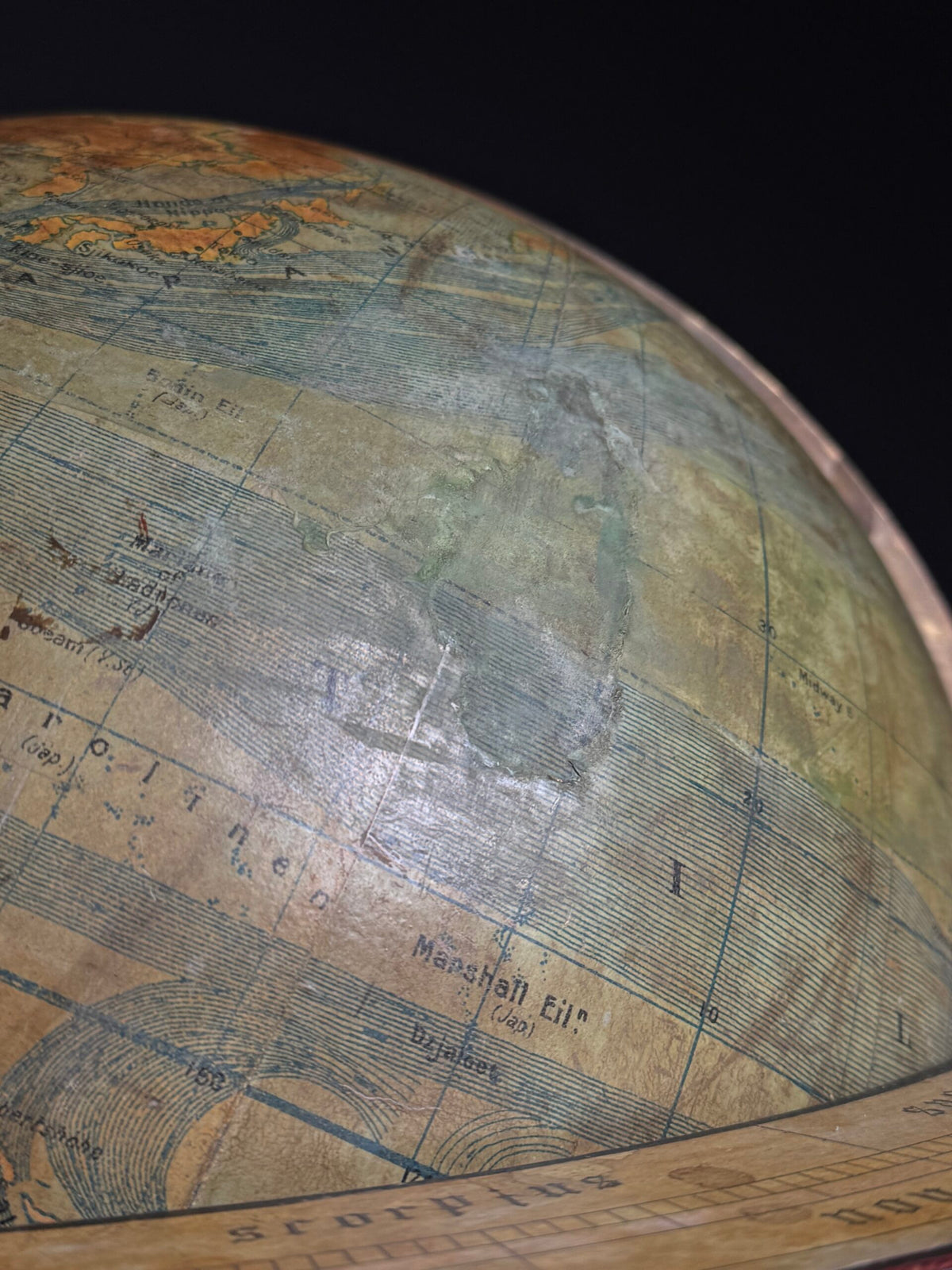 Early 20th Century Globe by G. Thomas, Paris, photo 10