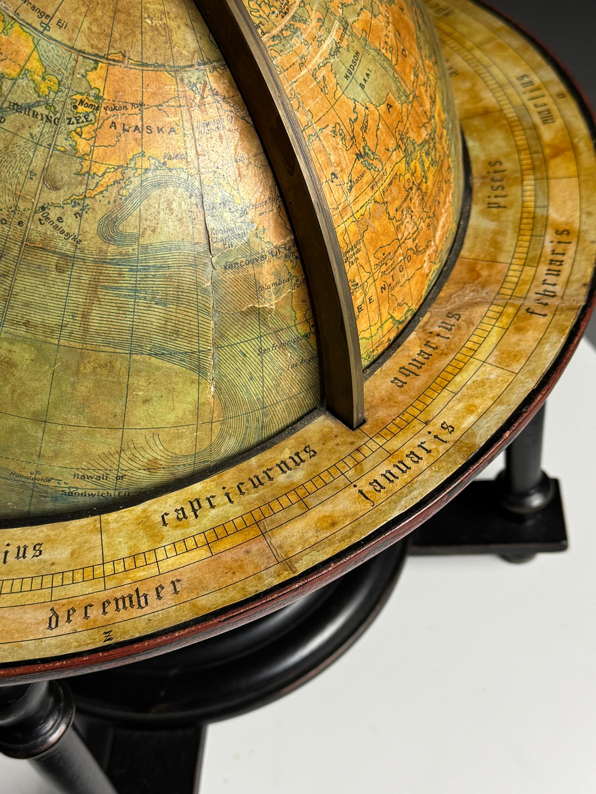 Early 20th Century Globe by G. Thomas, Paris, photo 3