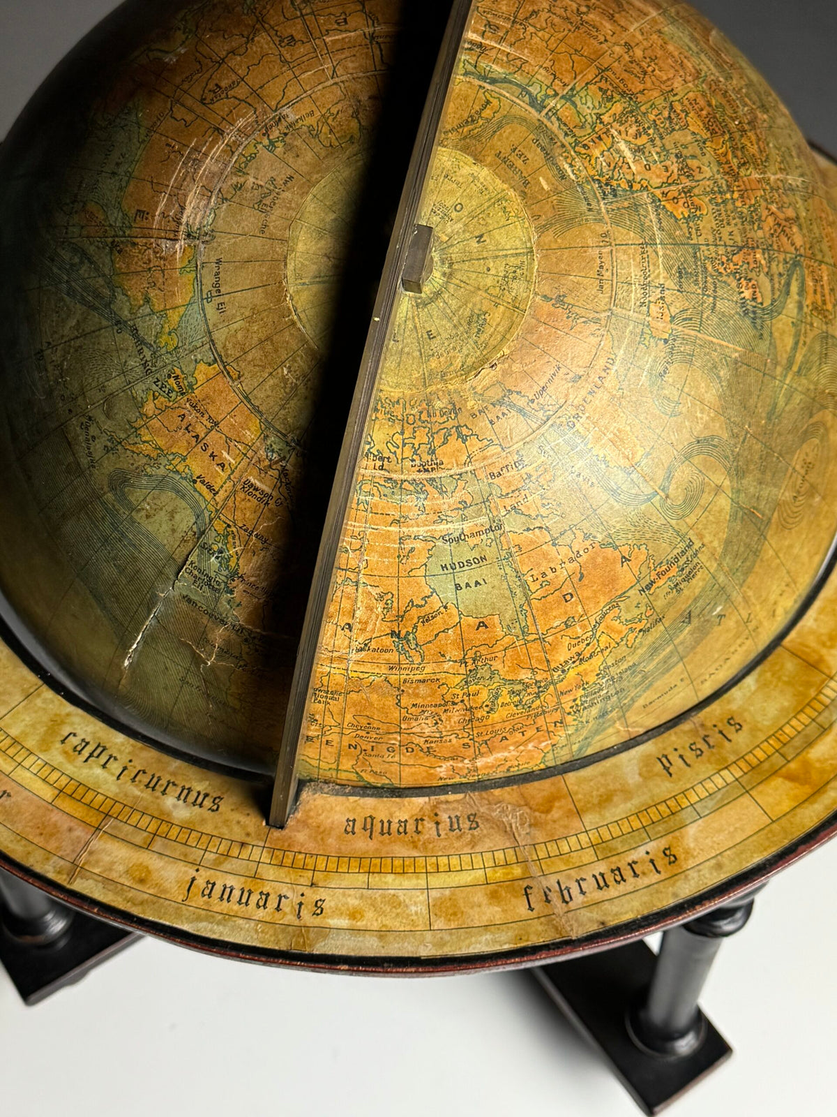 Early 20th Century Globe by G. Thomas, Paris, photo 8