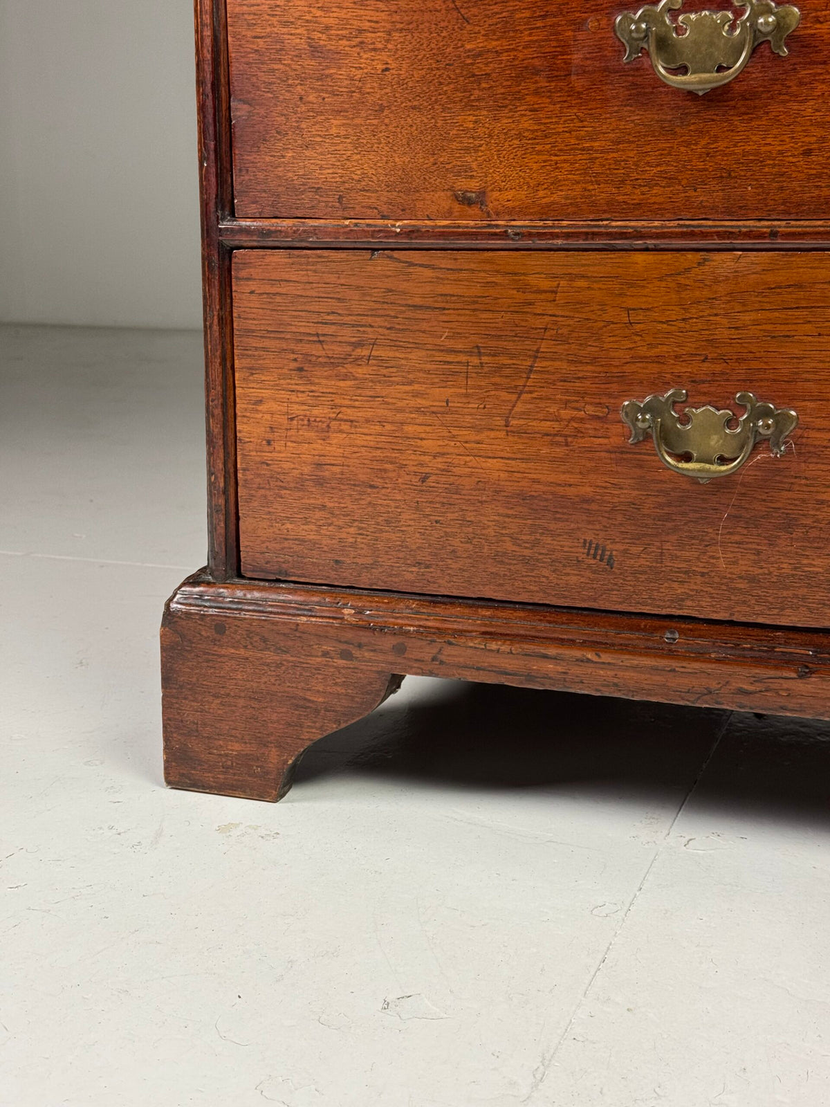 English Teak Secretaire, Late 18th Century, photo 39