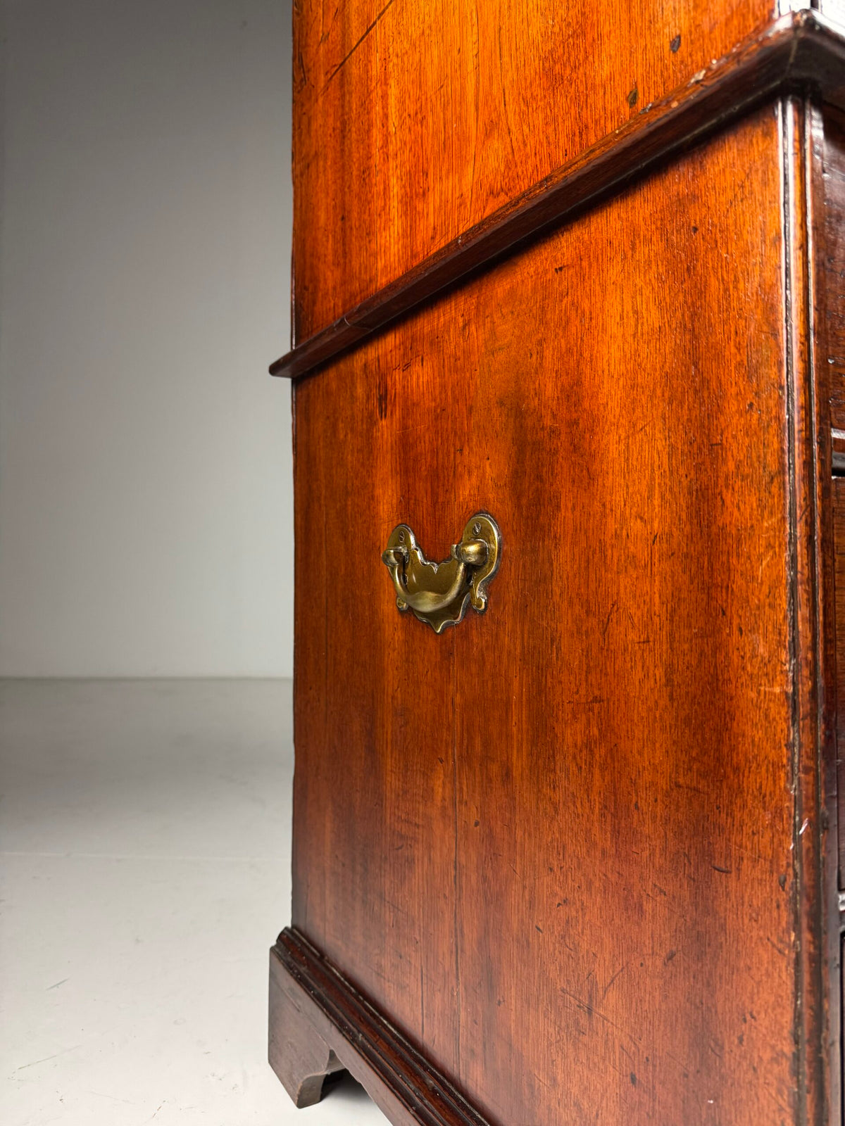 English Teak Secretaire, Late 18th Century, photo 11