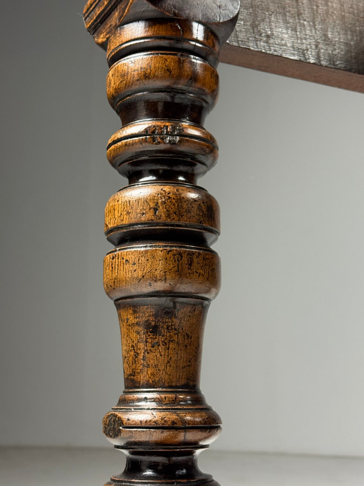 English Oak Extending Table, circa 1700, photo 23