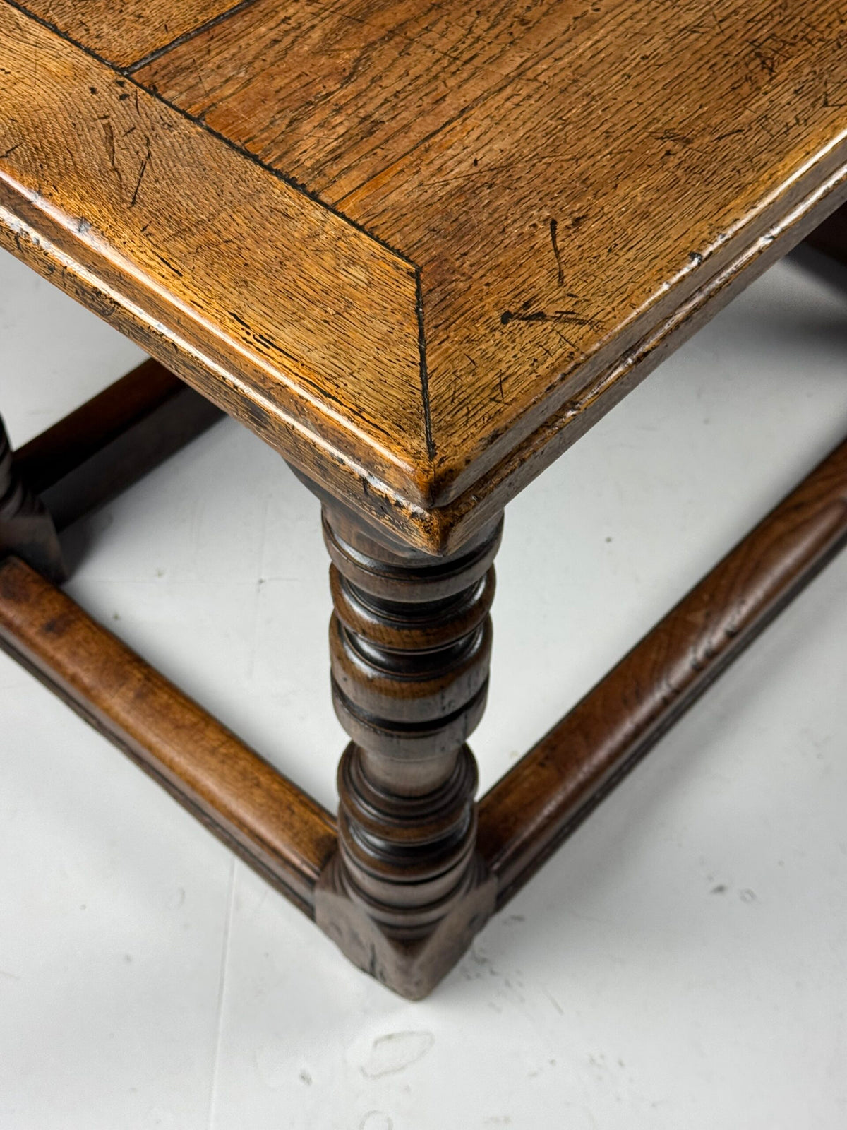 English Oak Extending Table, circa 1700, photo 16