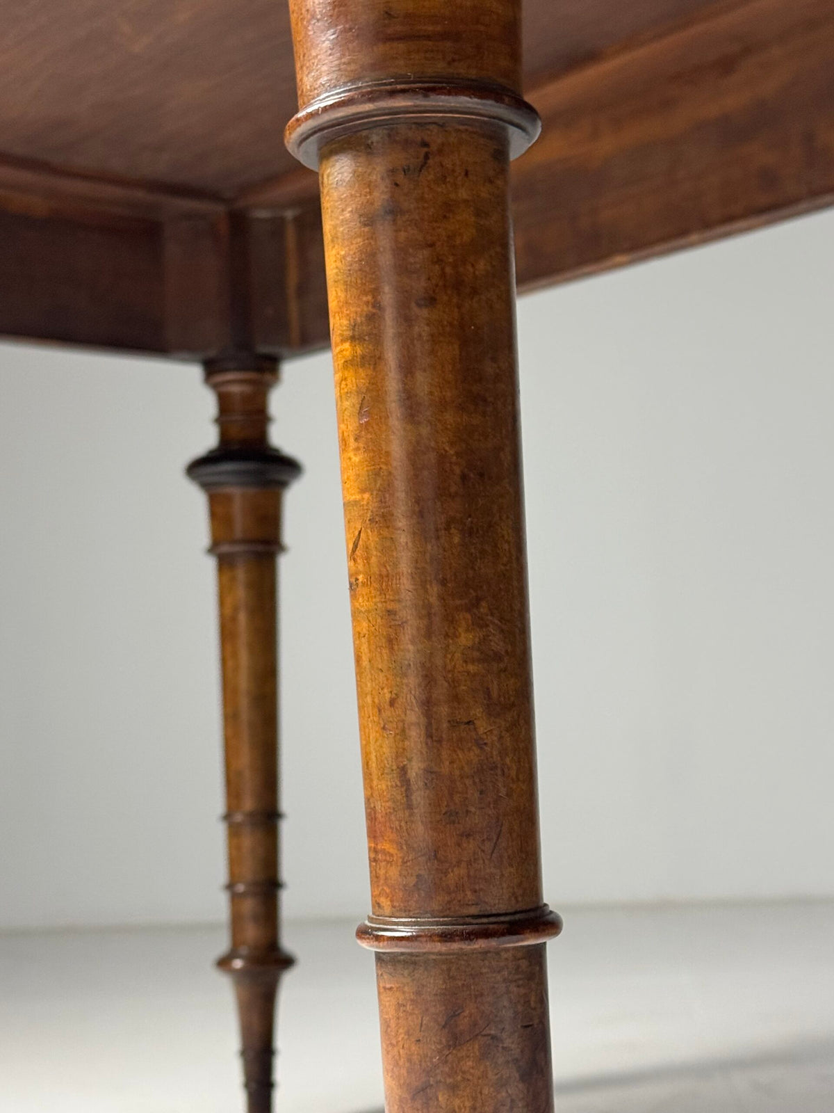 Victorian Mahogany Writing Table with Leather Top, 1850 to 1870, photo 10
