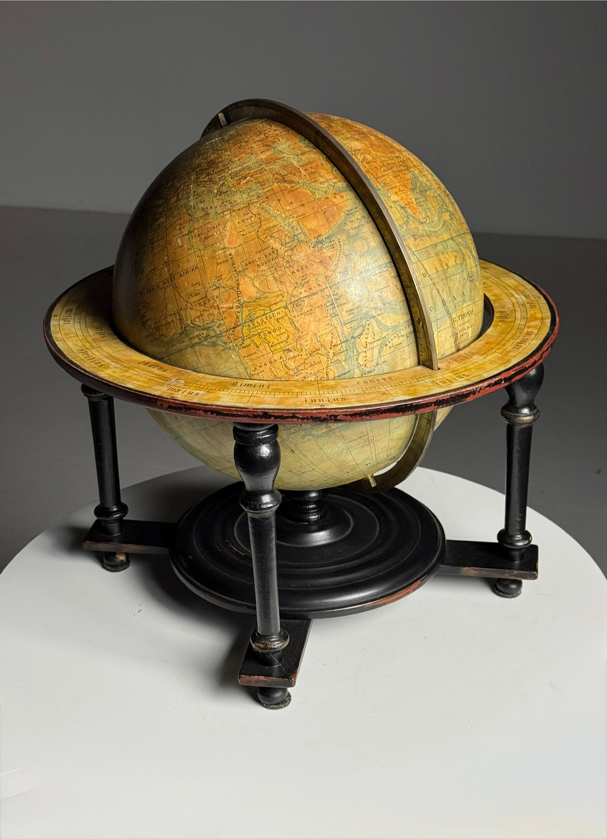 Early 20th Century Globe by G. Thomas, Paris, photo 20