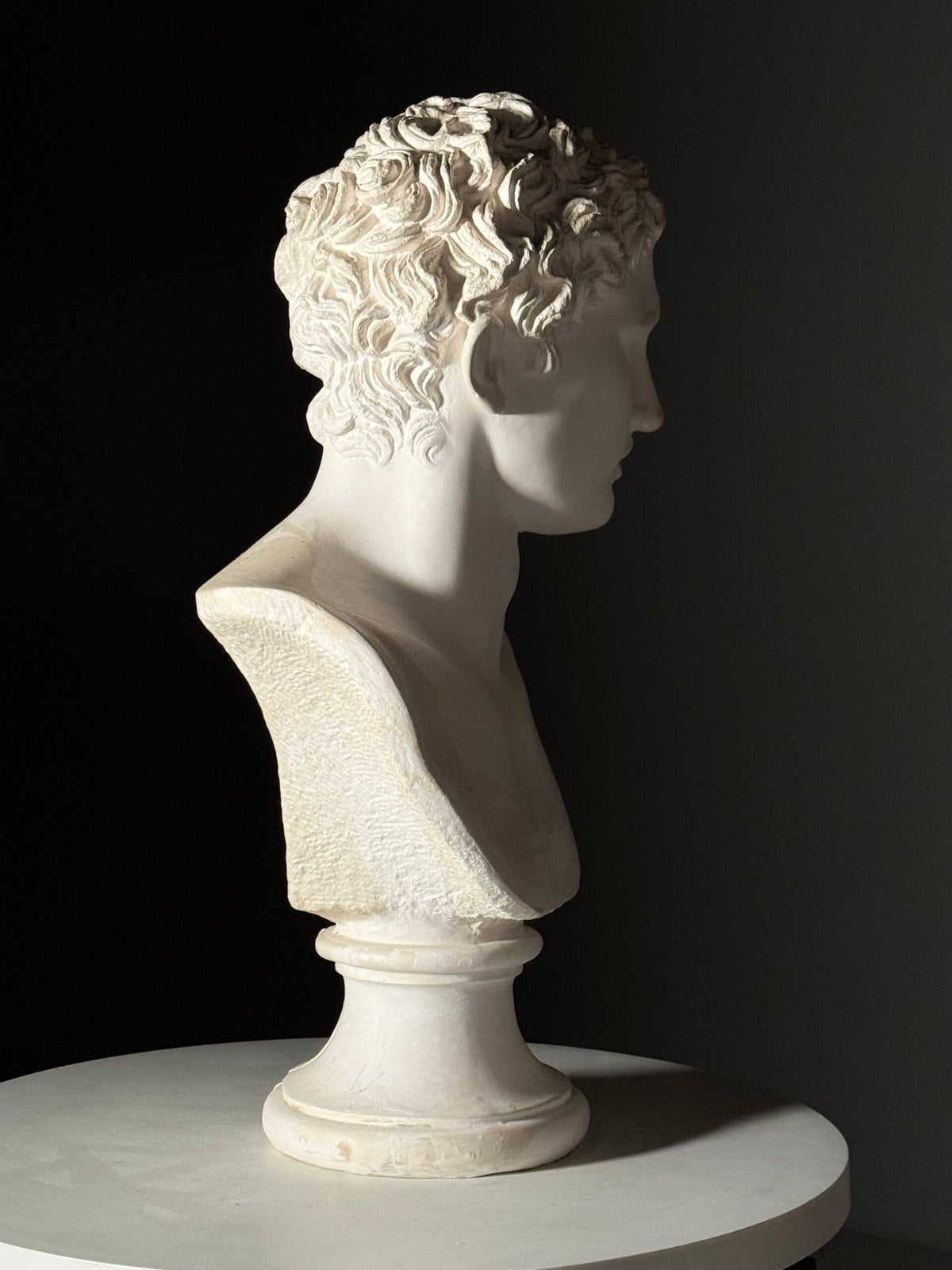 Plaster Bust of Meleager, Late 20th Century, photo 3