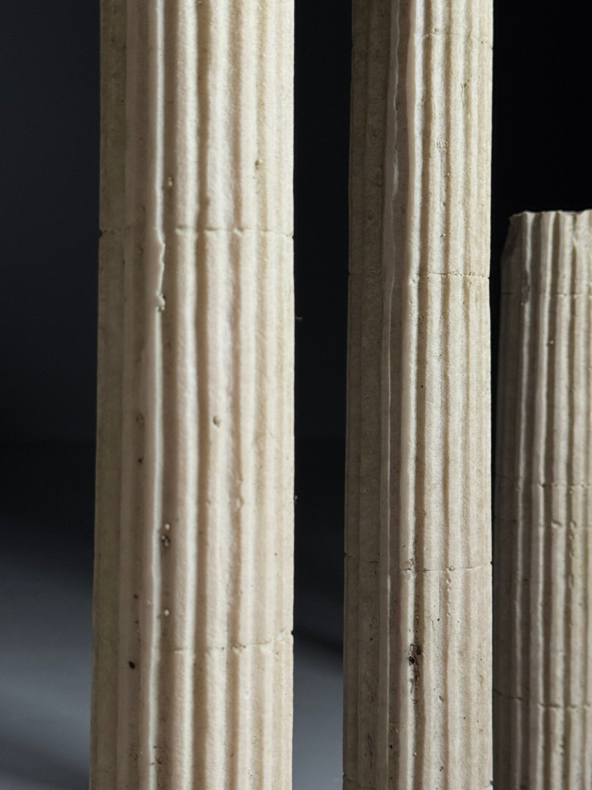 Grand Tour Cast Marble Models of Roman Temple Ruins, Mid 20th Century, photo 10