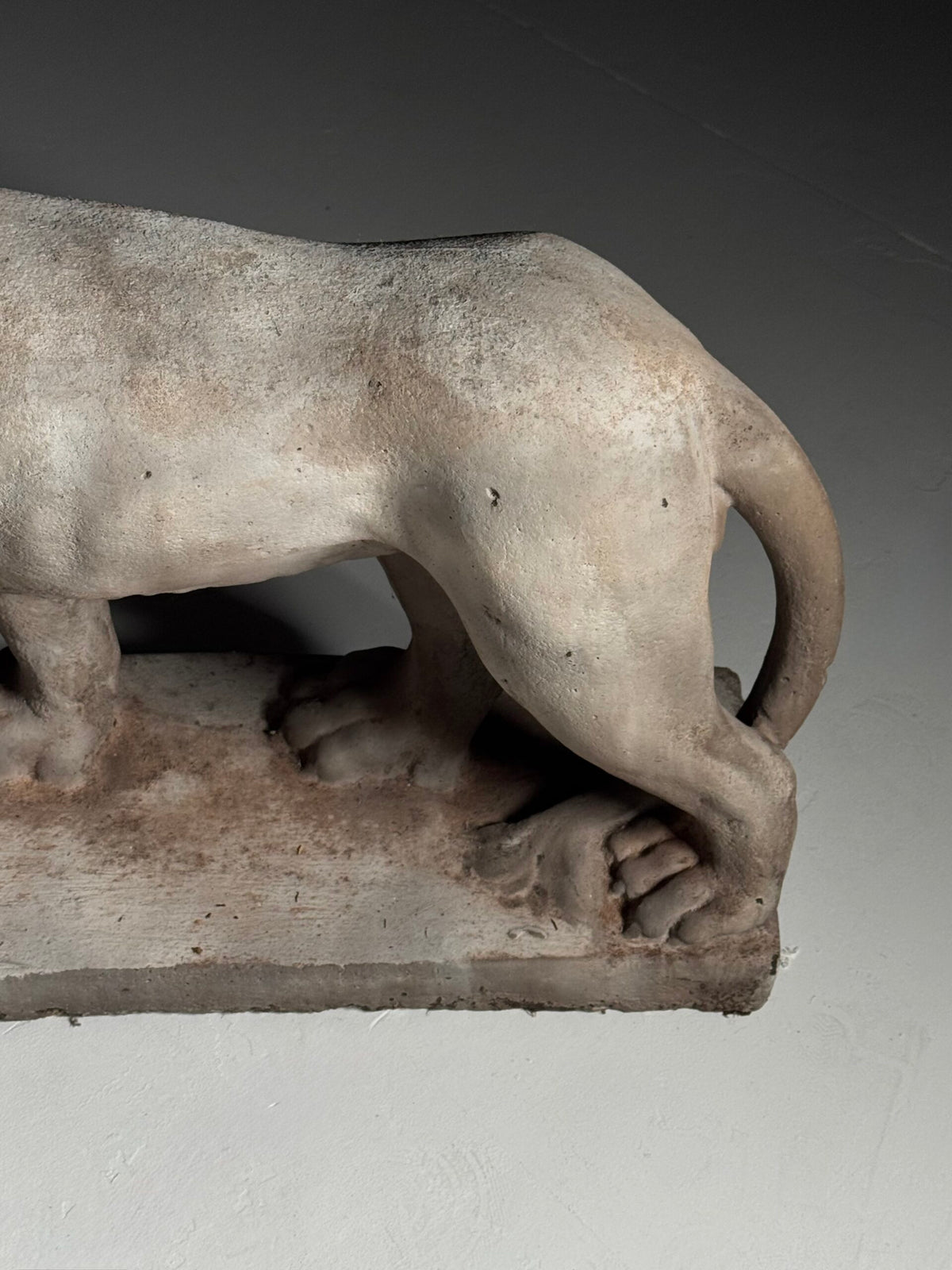 Pair of Composite Stone Medici Lions, Mid to Late 20th Century, photo 8
