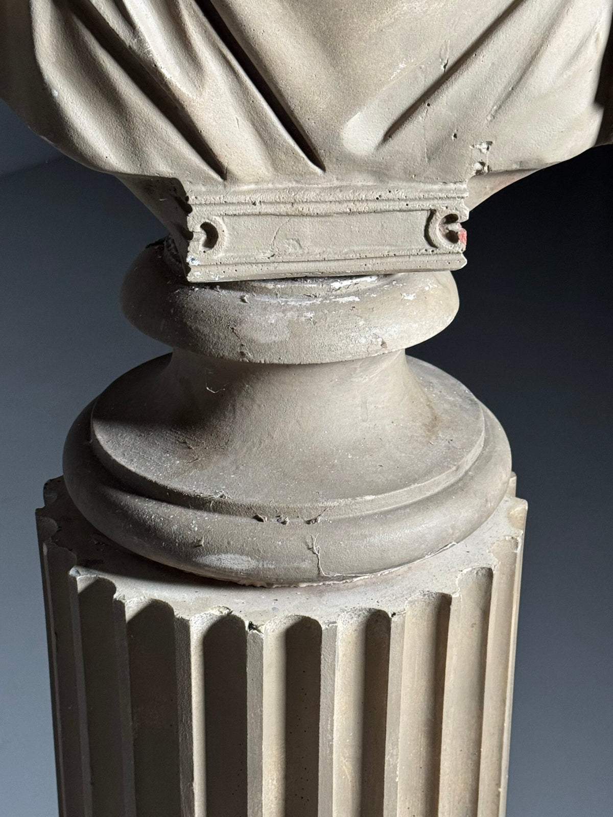 Life-size Bust of Emperor Antoninus Pius on Pedestal, photo 6