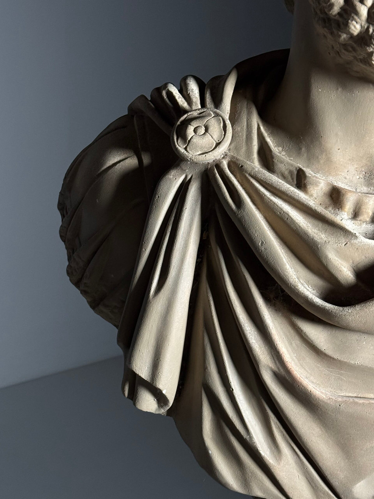 Life-size Bust of Emperor Antoninus Pius on Pedestal, photo 7