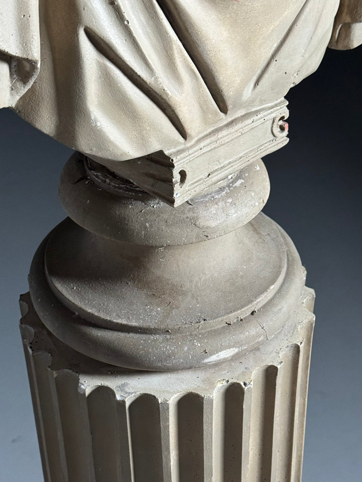 Life-size Bust of Emperor Antoninus Pius on Pedestal, photo 11