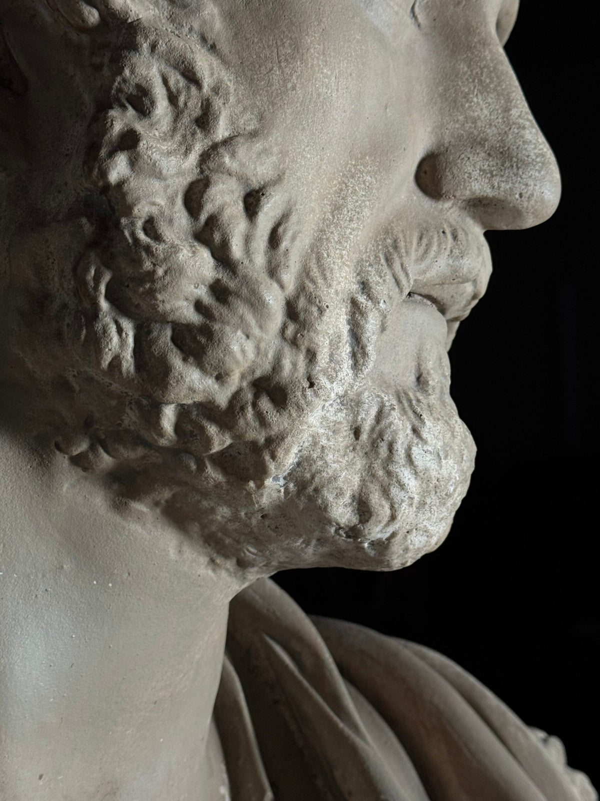 Life-size Bust of Emperor Antoninus Pius on Pedestal, photo 13
