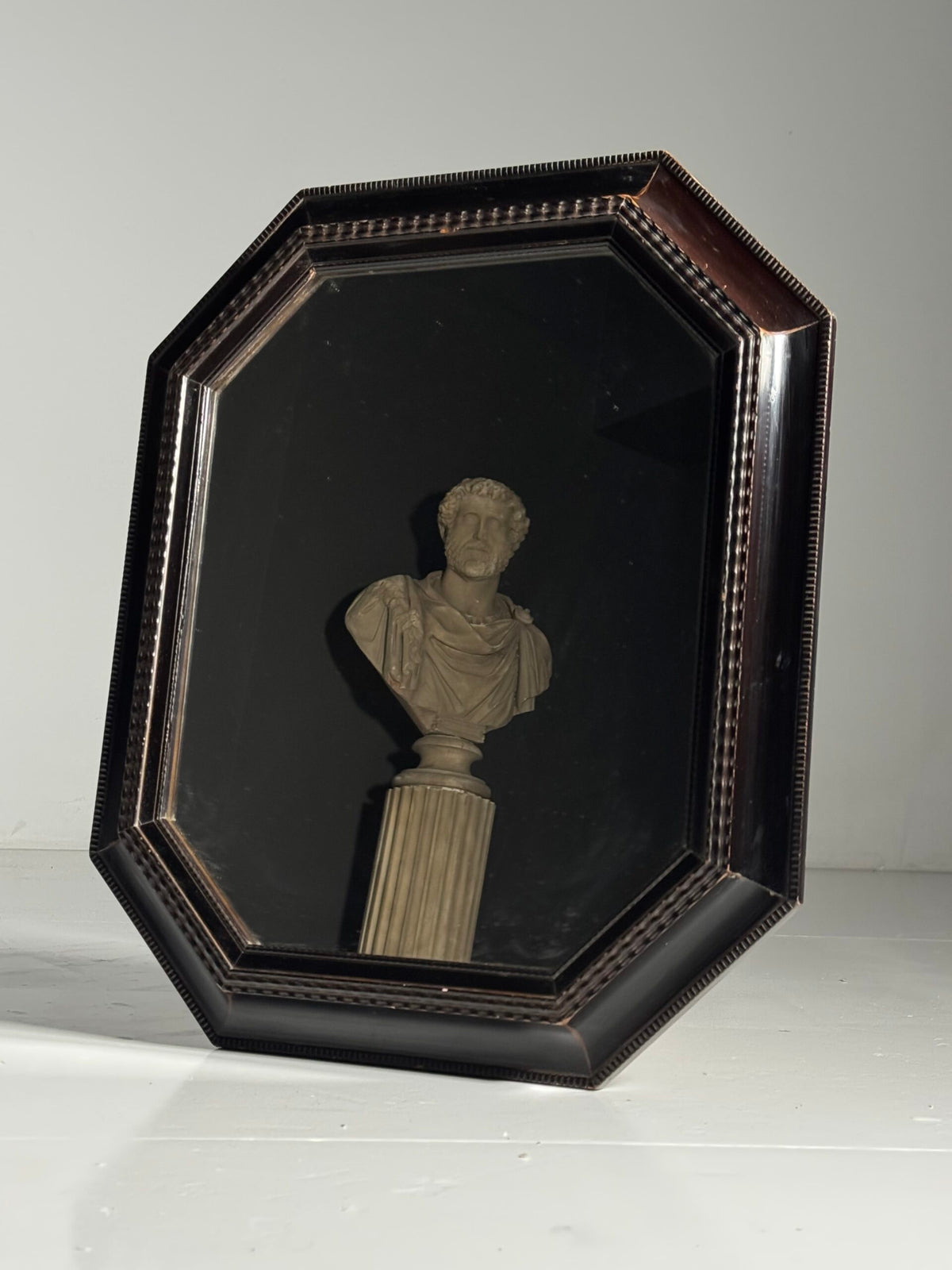 Octagonal Ripple Frame Mirror, photo 12